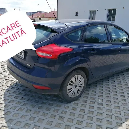 Ama Cu Terasa 50 Mp & Parcare Gratuita Lägenhet Braşov