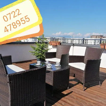 Apartment Ama Cu Terasa 50 Mp & Parcare Gratuita Brasov
