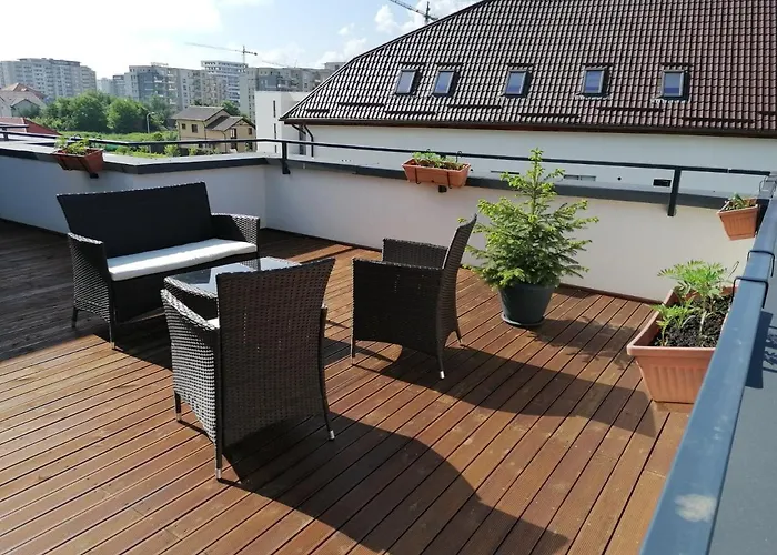 Ama Cu Terasa 50 Mp & Parcare Gratuita Braşov