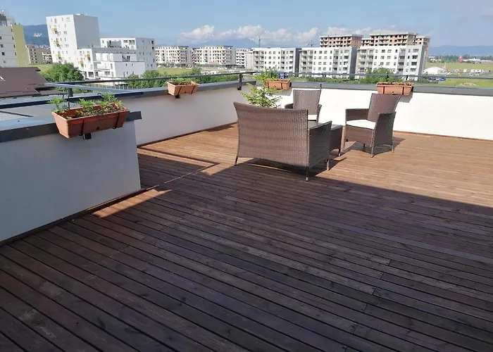 Ama Cu Terasa 50 Mp & Parcare Gratuita Апартаменти