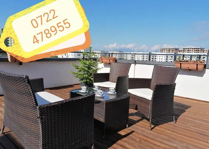 Appartement Ama Cu Terasa 50 Mp & Parcare Gratuita Braşov