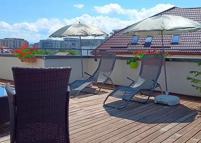 Appartement Ama Cu Terasa 50 Mp & Parcare Gratuita